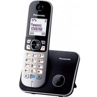 Бездротовий телефон DECT Panasonic KX-TG6811UAB Black