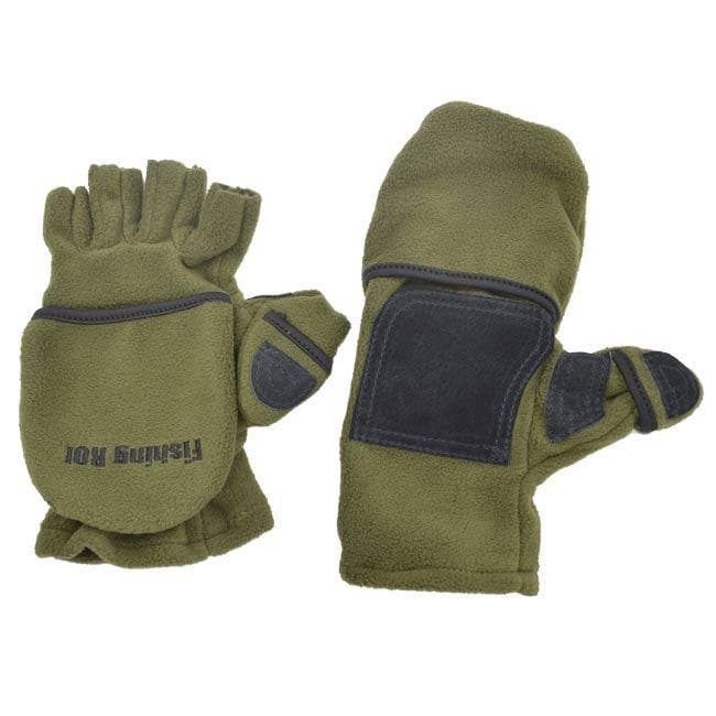 Флісові рукавички для риболовлі Fishing ROI 18-02-01 L Olive