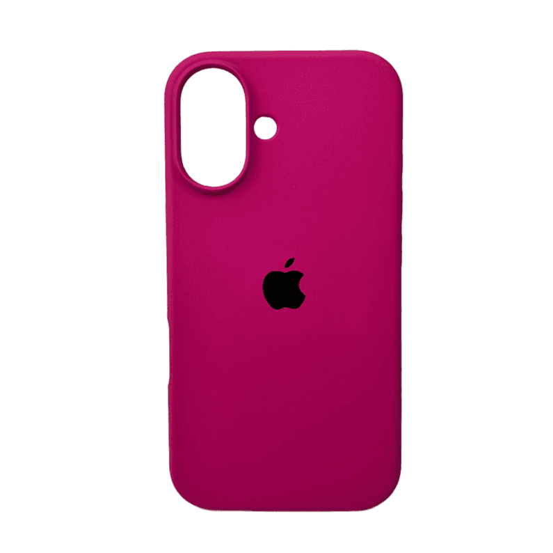 Защитный чехол-накладка Silicone Full Case AA Open Cam для Apple iPhone 16 Dragon Fruit (FullOpeAAi16-32)