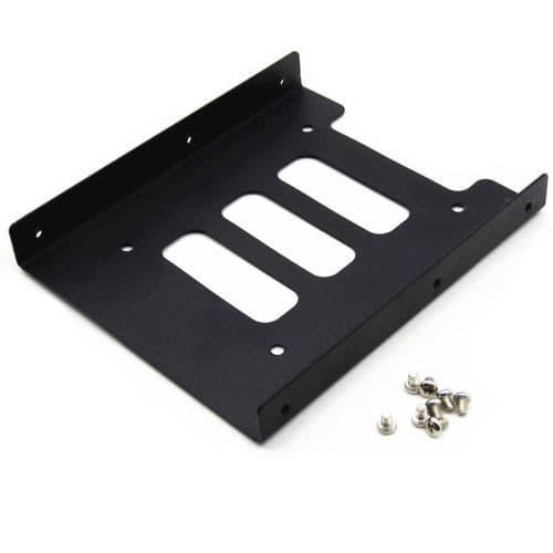 Перехідник для SSD HDD 2.5 to 3.5 метал Black (286556)
