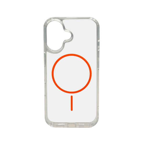 Защитный чехол-накладка Cosmic Acrylic Thin Magnetic для Apple iPhone 16 Orange (AcColMagi16Orange)