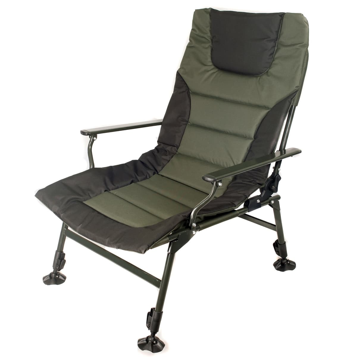 Коропове розкладне туристичне крісло Ranger Wide Carp SL-105 RA2226 Оксфорд 600D Green-Black