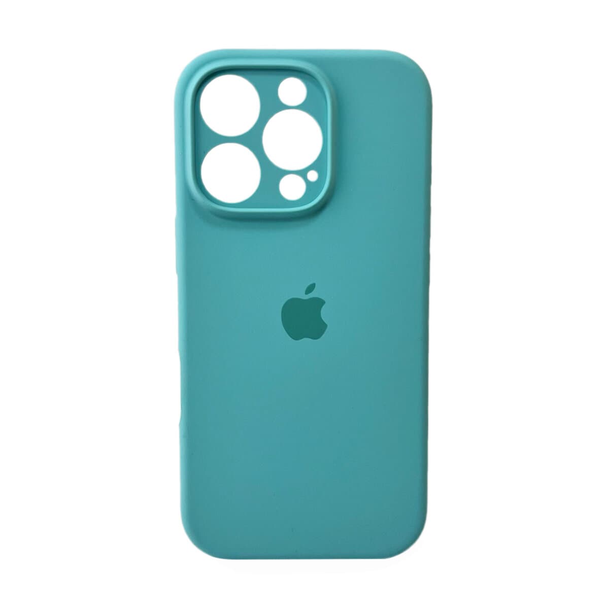 Захисний чохол-накладка Silicone Full Case AA Camera Protect для Apple iPhone 16 Pro Sea Blue (FullAAi16P-17)