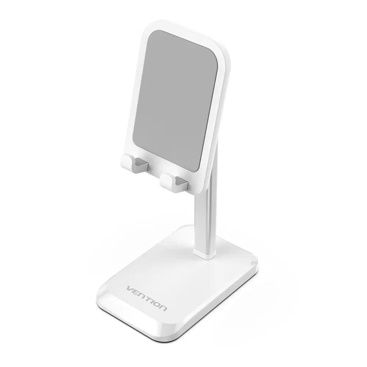 Настільний тримач для телефона Height Adjustable Desktop Cell Phone Stand Aluminum Alloy Type White (KCQW0)