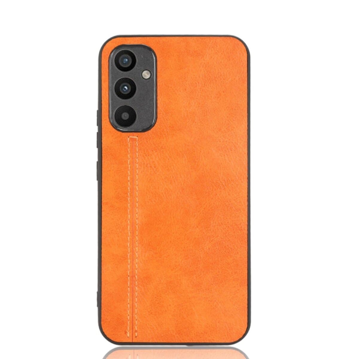 Защитный чехол-накладка Cosmiс Leather Case для Samsung Galaxy A54 5G Orange (CoLeathSA54Orange)