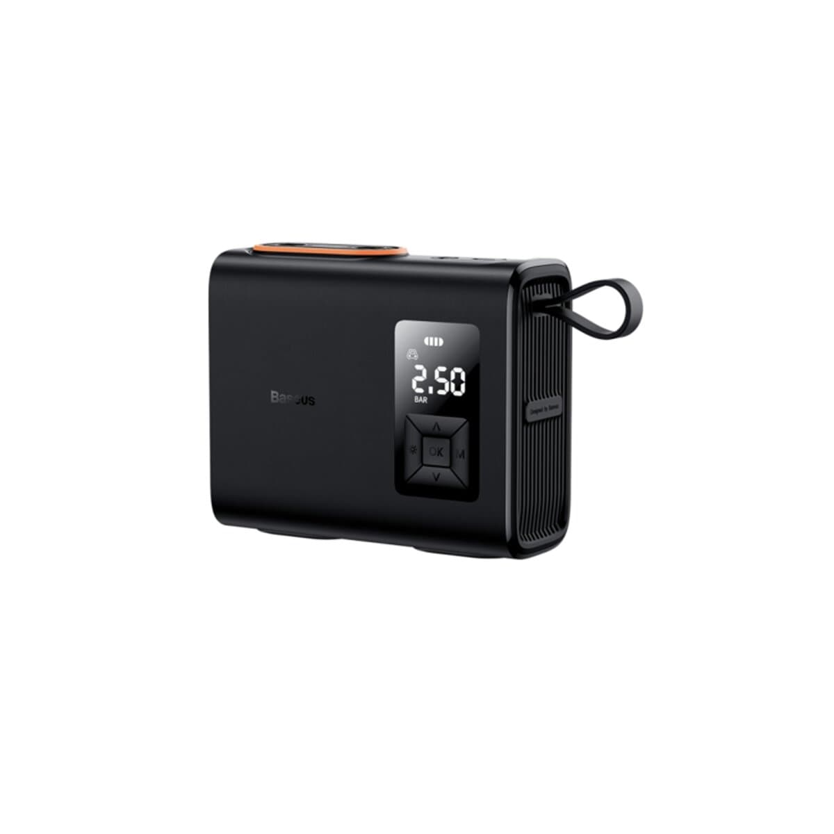 Портативний автомобільний компресор Baseus Mega EnergyPump Series Dual Cylinder Wireless Inflator Black (CRNL060001)