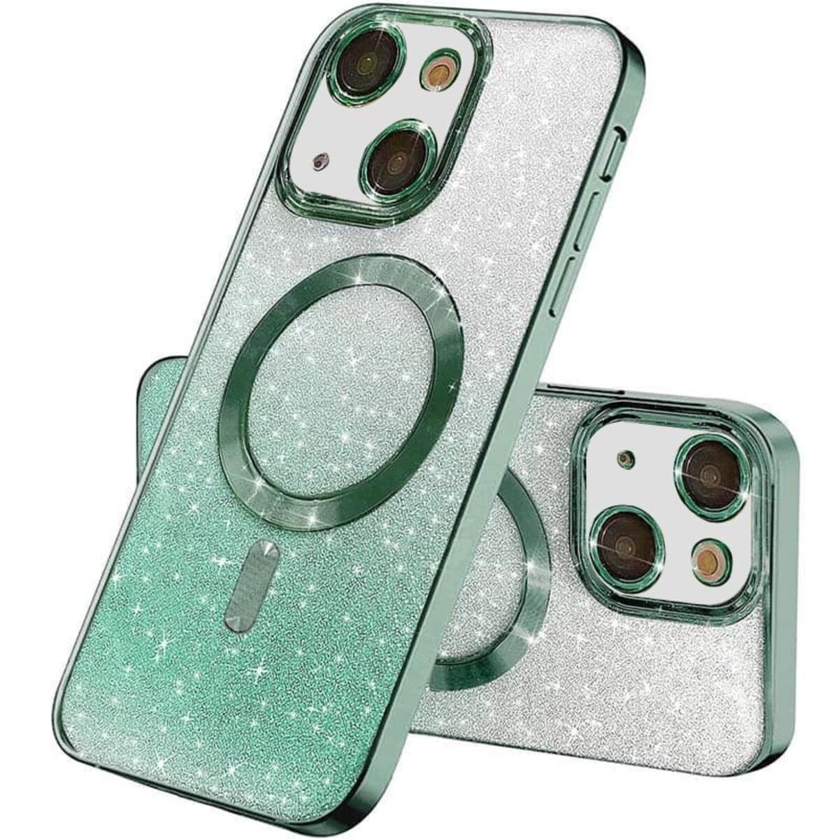 Защитный чехол-накладка Cosmic CD Shiny Magnetic для Apple iPhone 13 Green (CDSHIiP13Green)