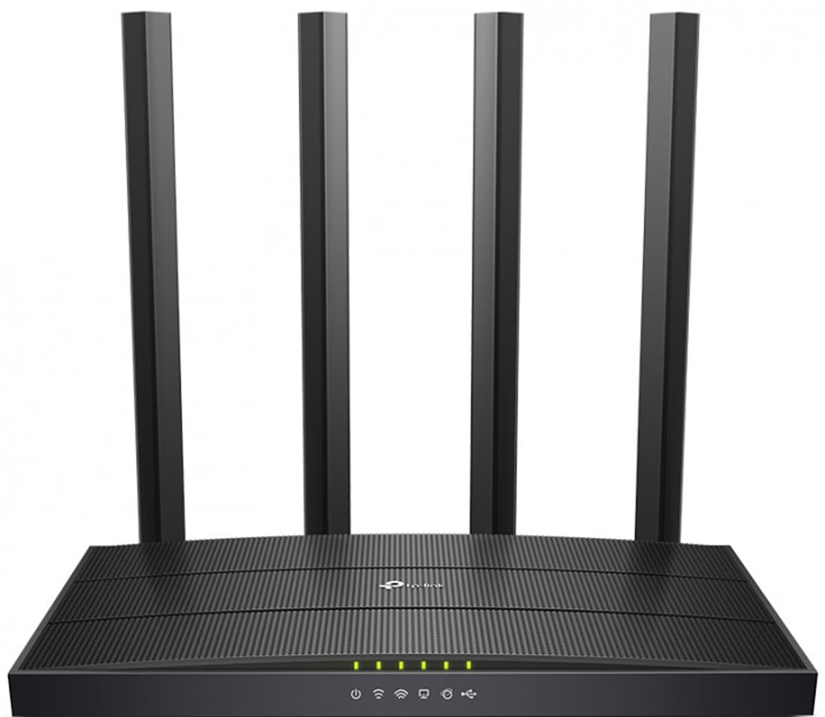 Маршрутизатор роутер Wi-Fi TP-LINK Archer C6U AC1200 MU-MIMO гигабитный Black (Archer C6U)