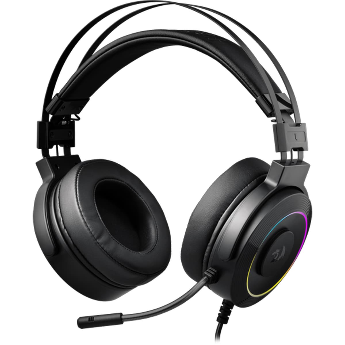 Провідні ігрові навушники з мікрофоном Redragon Lamia 2 jack 7.1 USB RGB Black