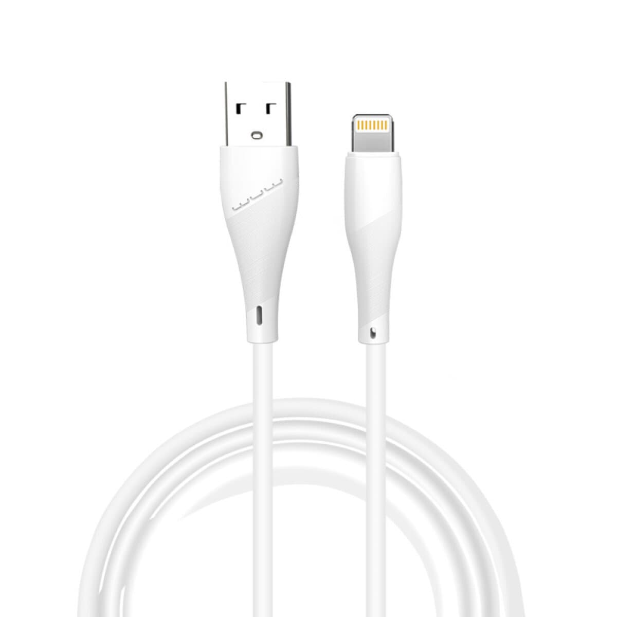Кабель WUW X196 USB to Lightning 2.4А 1m White