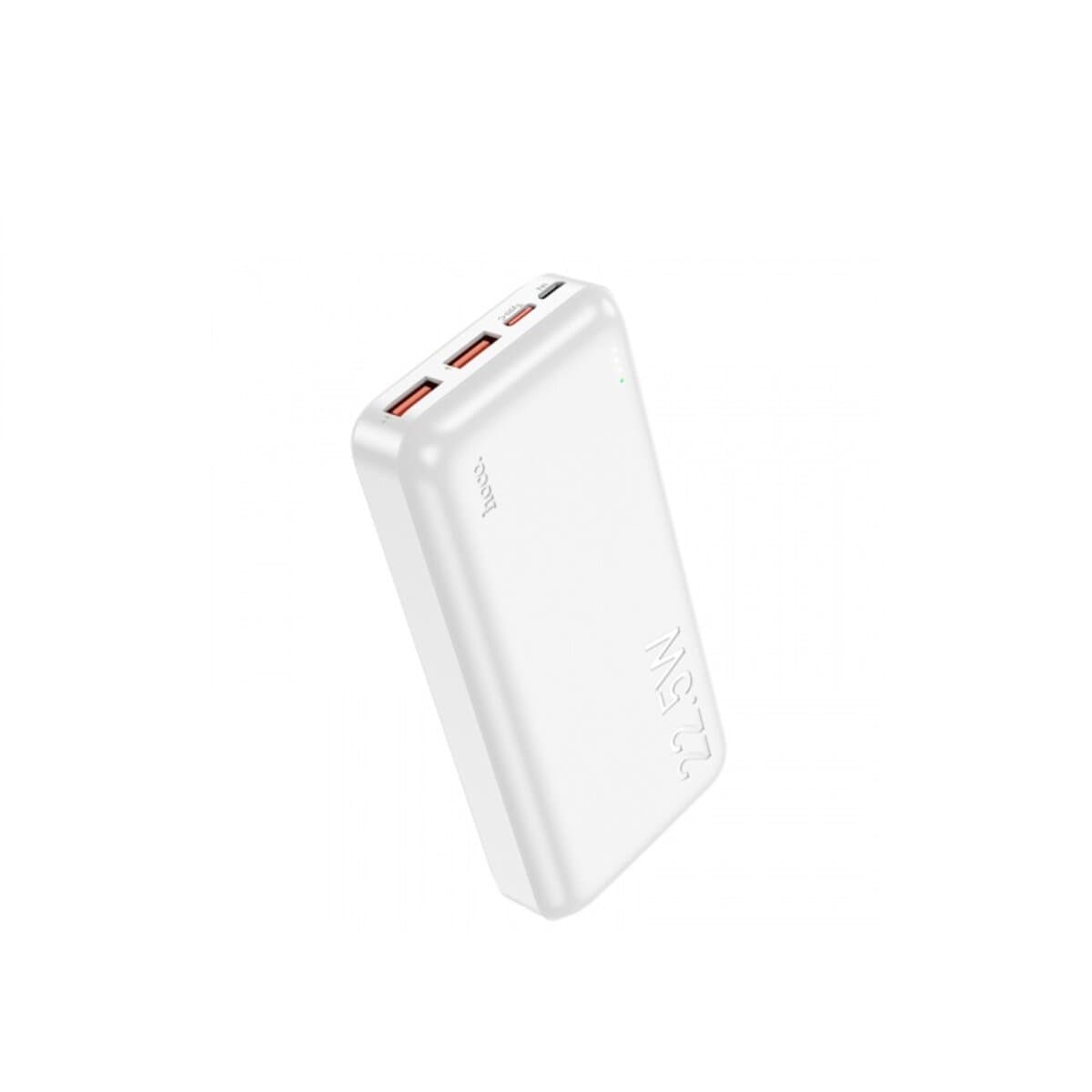 Powerbank павербанк УМБ HOCO J101A Astute 22.5W повністю сумісний 20000mAh Li-pol White