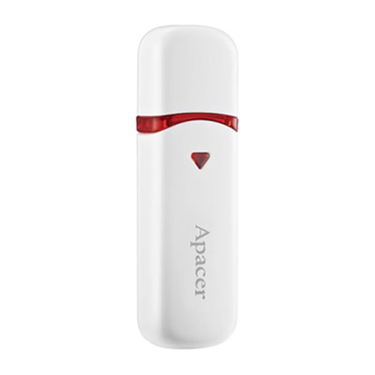 Флеш пам'ять флешка Apacer AH333 32Gb USB 2.0 White (AP32GAH333W-1)