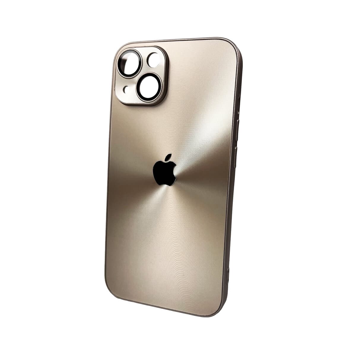 Захисний чохол-накладка OG Acrylic Glass Gradient для iPhone 14 Gold (OGGRAFrameiP14Gold)