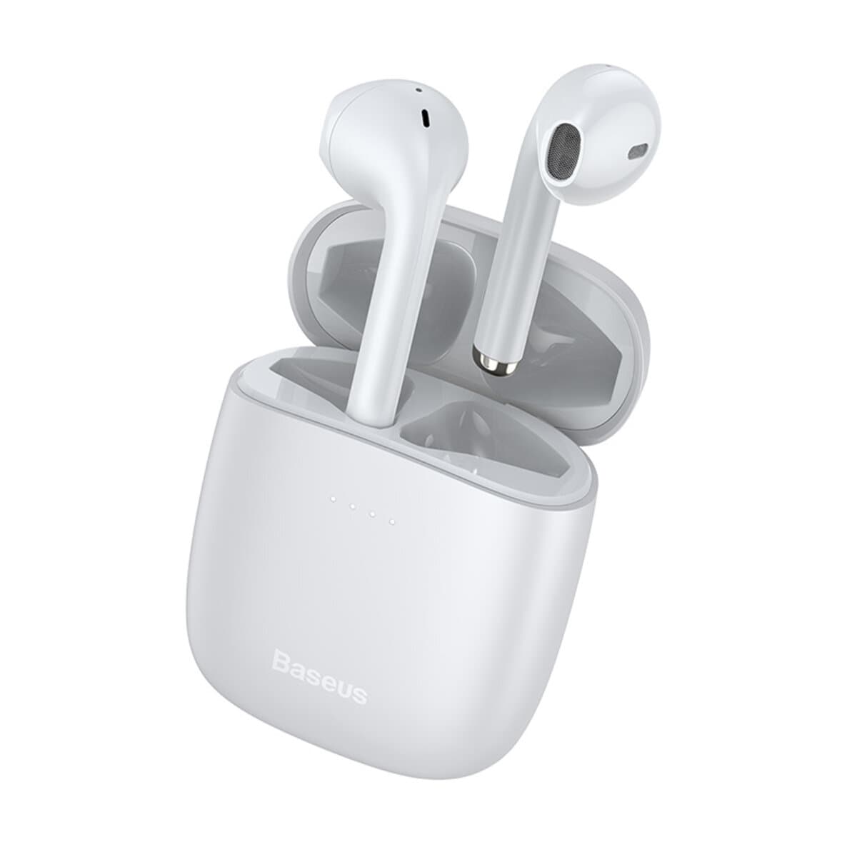 Беспроводные наушники Baseus Encok W04 True Wireless Earphones BT5.0 400mAh IP54 White (NGTW030102)
