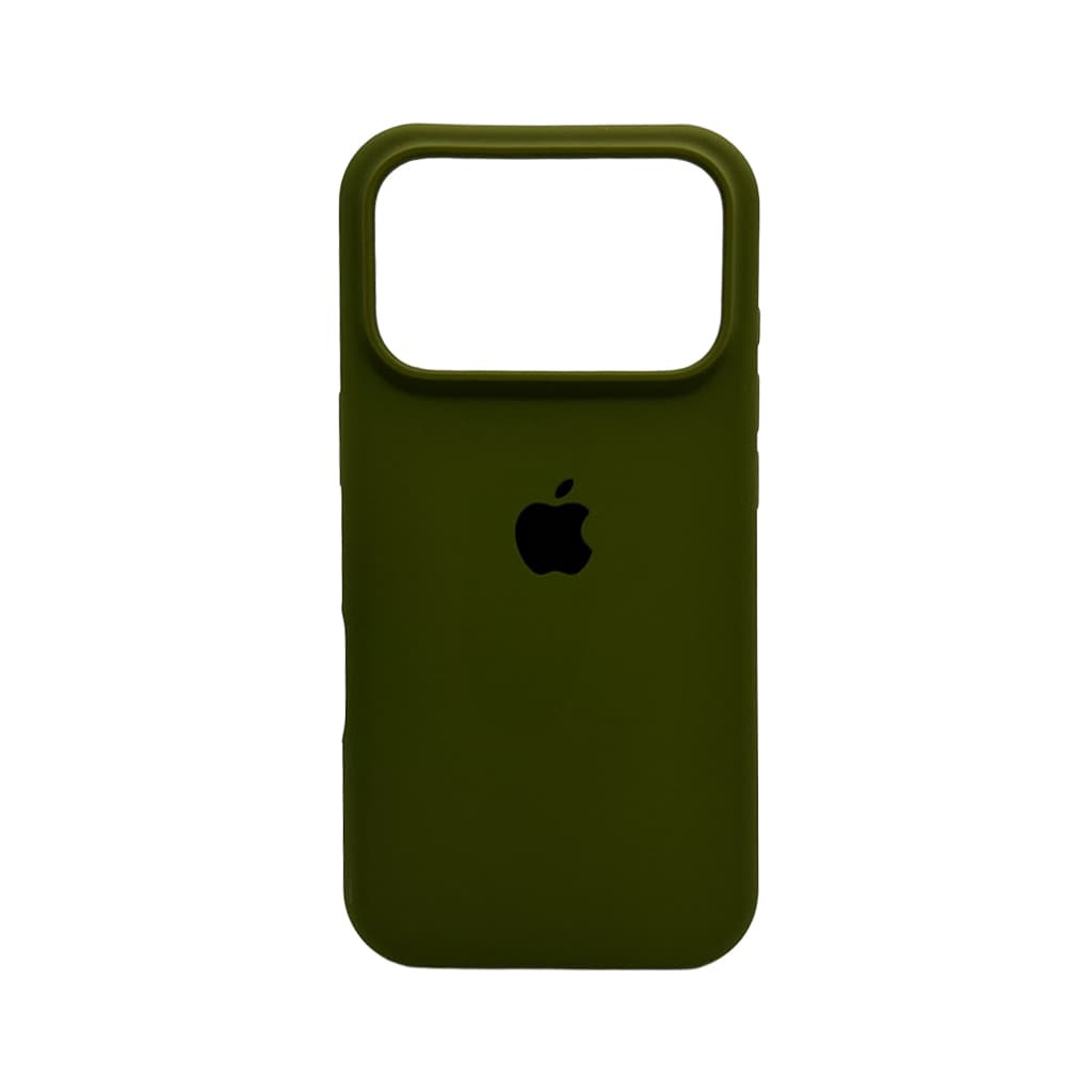 Захисний чохол-накладка Silicone Full Case AA Open Cam для Apple iPhone 17 Pro Army Green (FullOpeAAi17P-29)