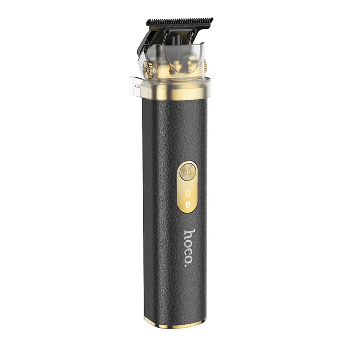 Бездротова машинка для стрижки HOCO HP22 Retro engraving electric hair clipper Black-Gold