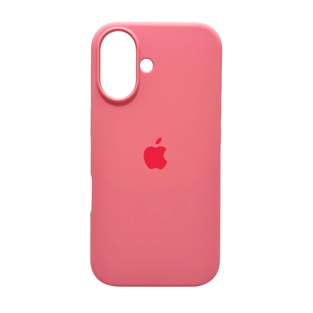 Защитный чехол-накладка Silicone Full Case AA Open Cam для Apple iPhone 16 Light Pink (FullOpenAAi16-6)