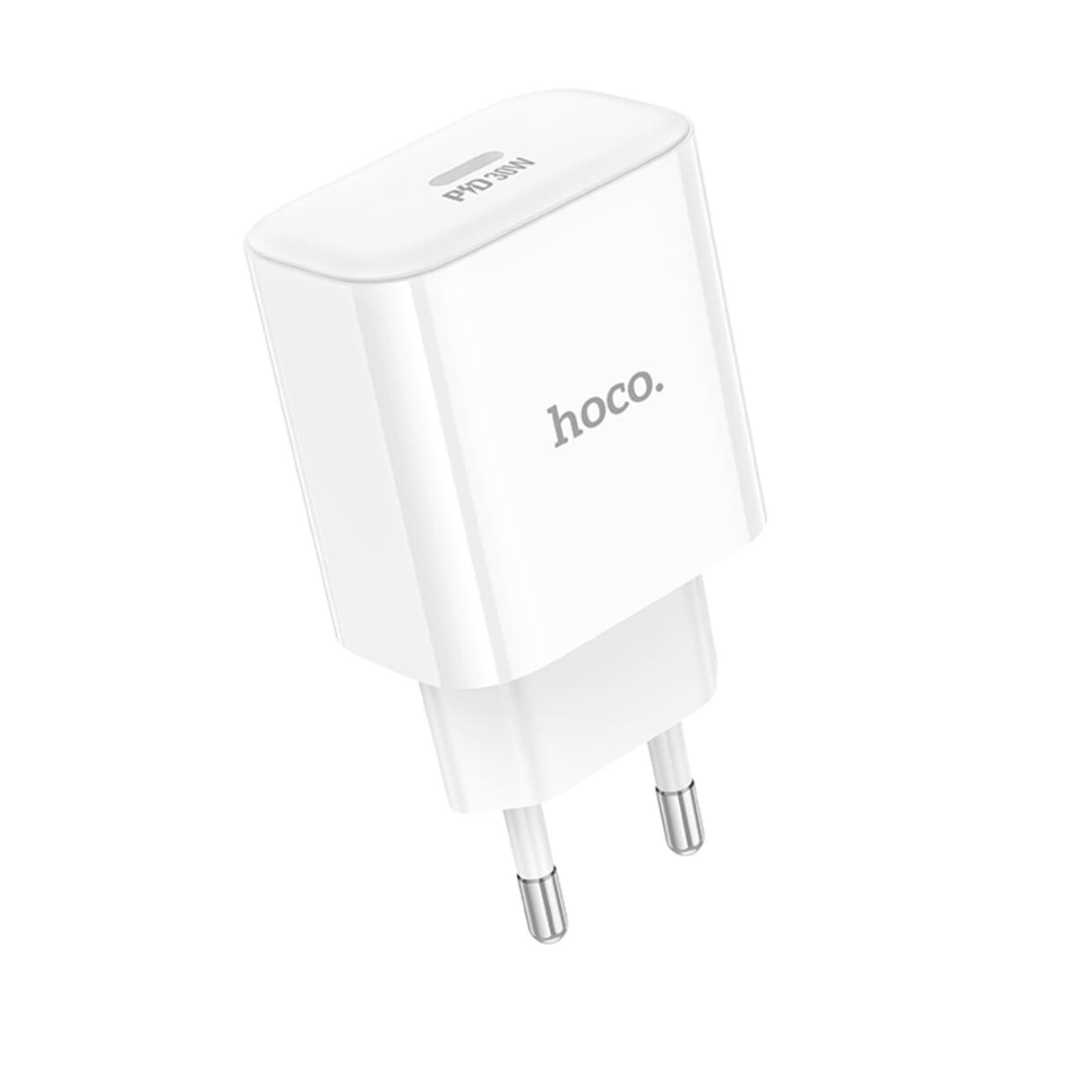 Зарядное устройство HOCO C76A Pro Majestic single port PD 30W charger QC White
