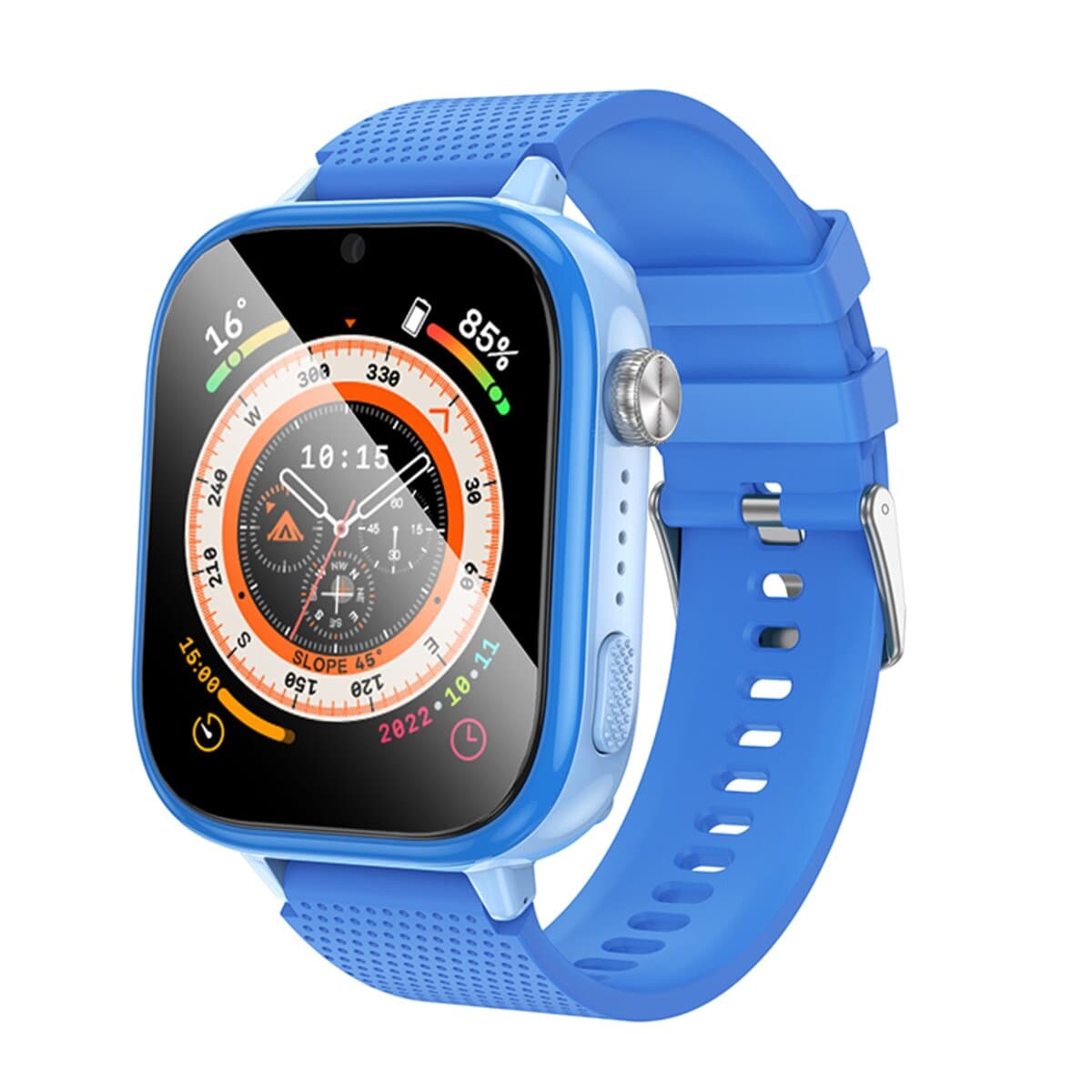 Детские смарт-часы HOCO Y101 4G 1.83″ children smart watch 680mAh Blue