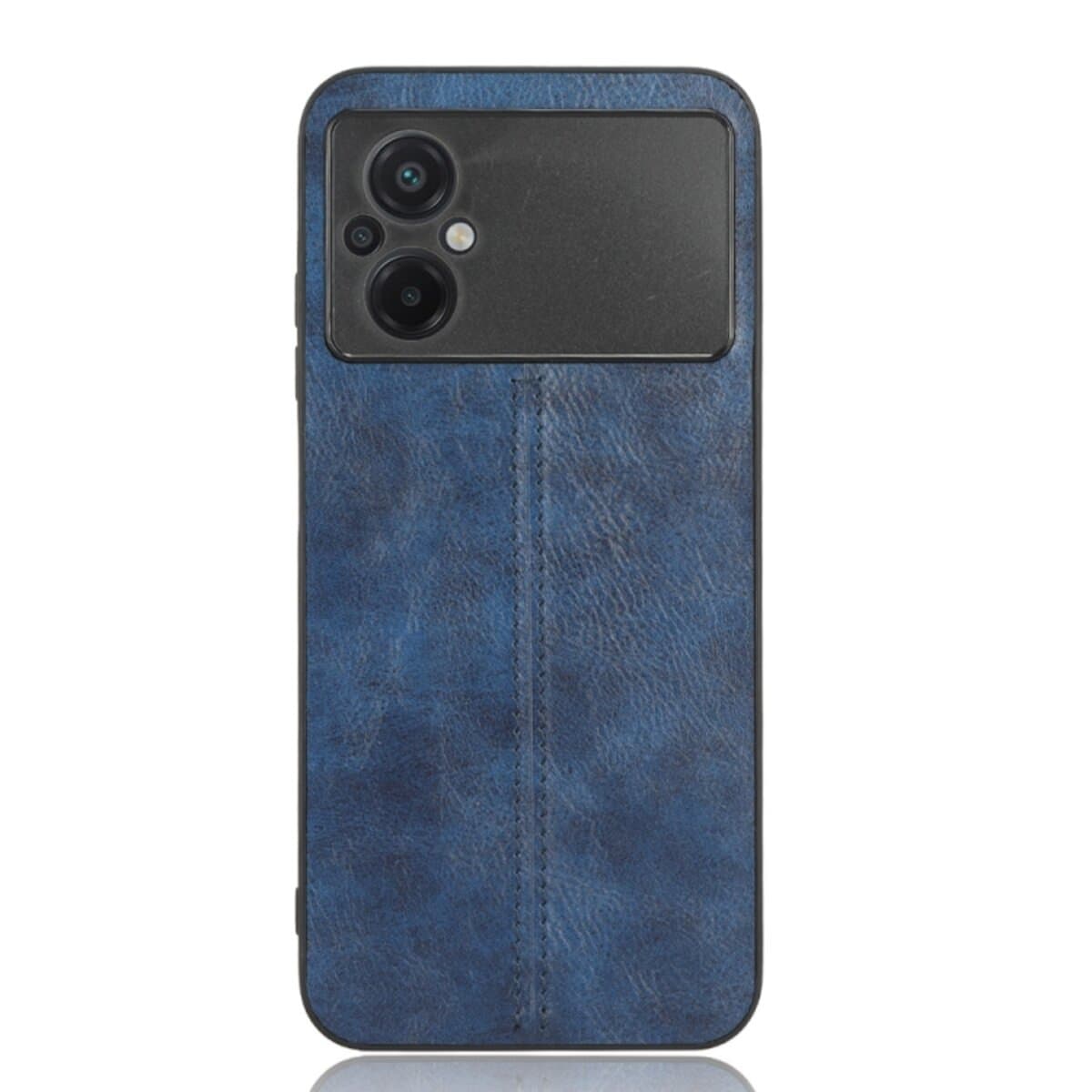Защитный чехол-накладка Cosmiс Leather Case для Poco M5/M5 5G Blue (CoLeathPocoM5Blue)