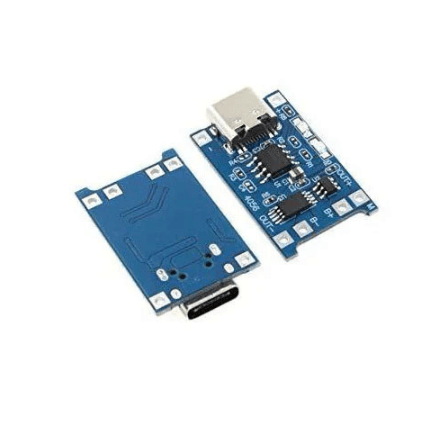 Модуль зарядки літієвих Li-Ion батарей від USB Type-C TP4056 X52136 із захистом від перевантаження (359899)