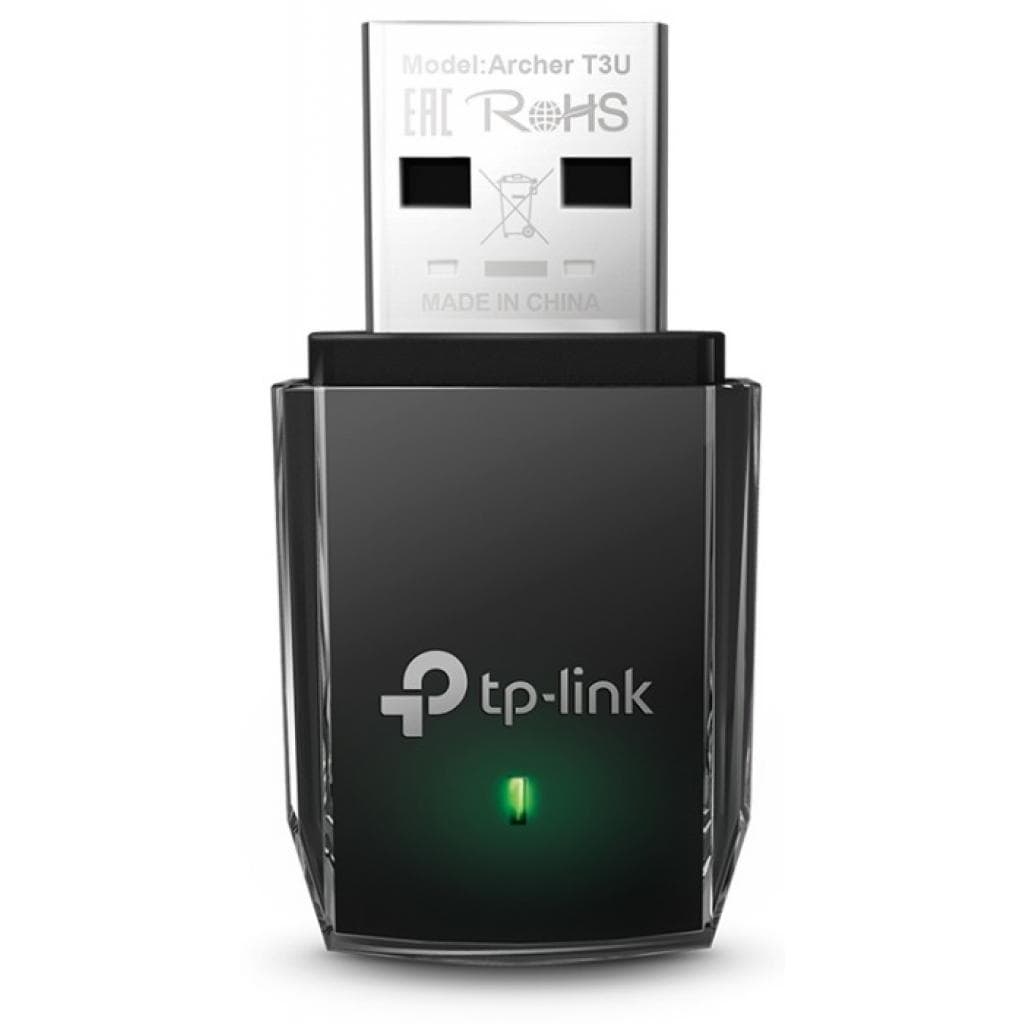 Wi-Fi адаптер TP-Link Archer T3U AC1300 USB 3.0 mini 802.11 Black (Archer T3U)