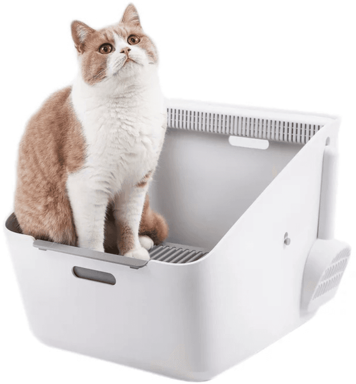 Лоток туалет для кішок PETKIT Pura Cat Cat Litter Box White (P951)