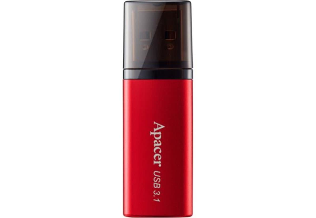 Флеш пам'ять флешка Apacer AH25B 128Gb USB 3.1 Red (AP128GAH25BR-1)