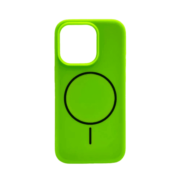 Захисний чохол-накладка Cosmic Silicone Case Magnetic для Apple iPhone 14 Pro Shiny Green (SilMag14P-53)
