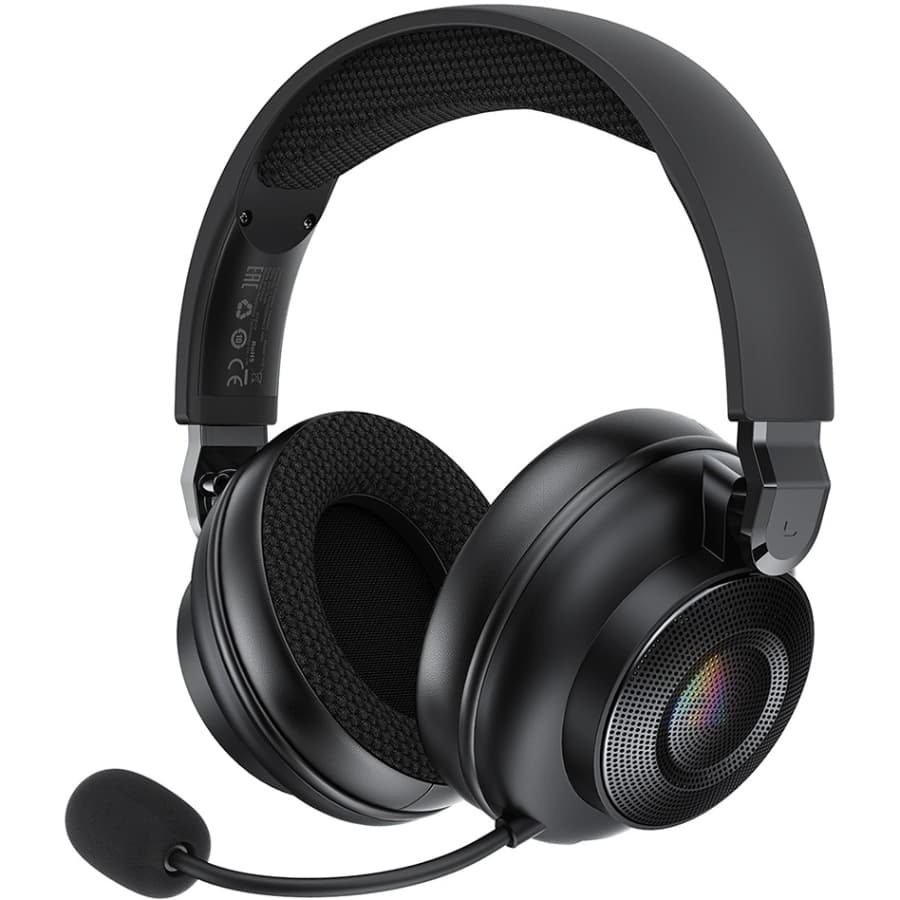 Бездротові ігрові навушники Acefast H15 Bluetooth+2.4G Black