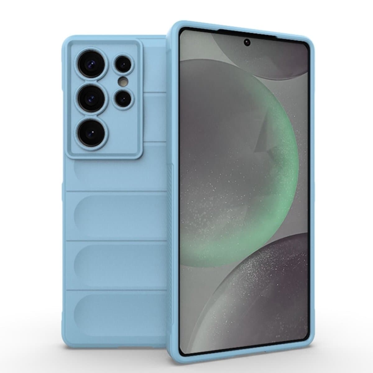 Защитный чехол-накладка Cosmic Magic Shield для Samsung Galaxy S25 Ultra Light Blue (MagicShSAS25UBlue)