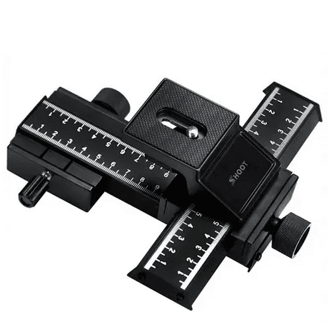 Дворівнева макрорейка LP-04 WJY 1/4» метал Black (283895)