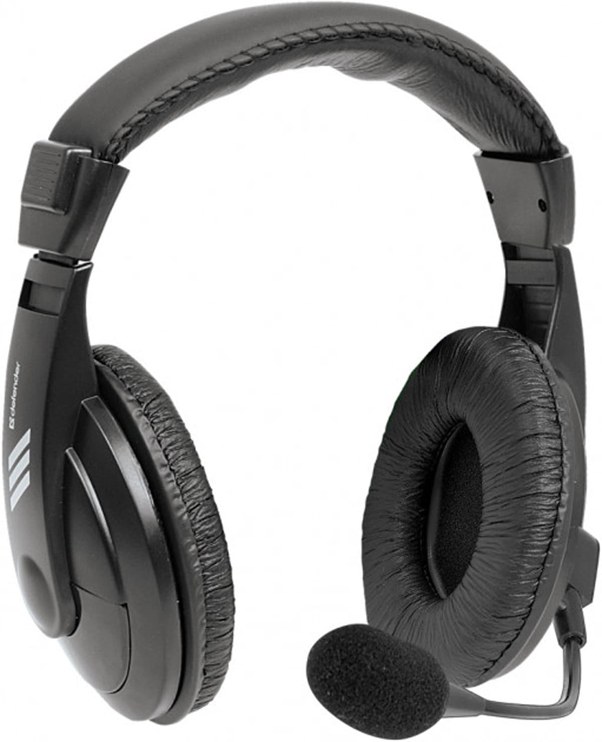 Провідні ігрові навушники з мікрофоном Defender Gryphon 750U USB Black