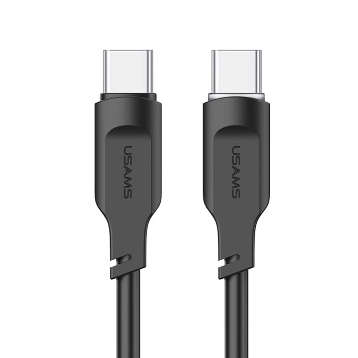 Кабель Usams US-SJ567 Type-C To Type-C PD 100W Data Cable Lithe Series 1.2m 5A Black (SJ567USB01)