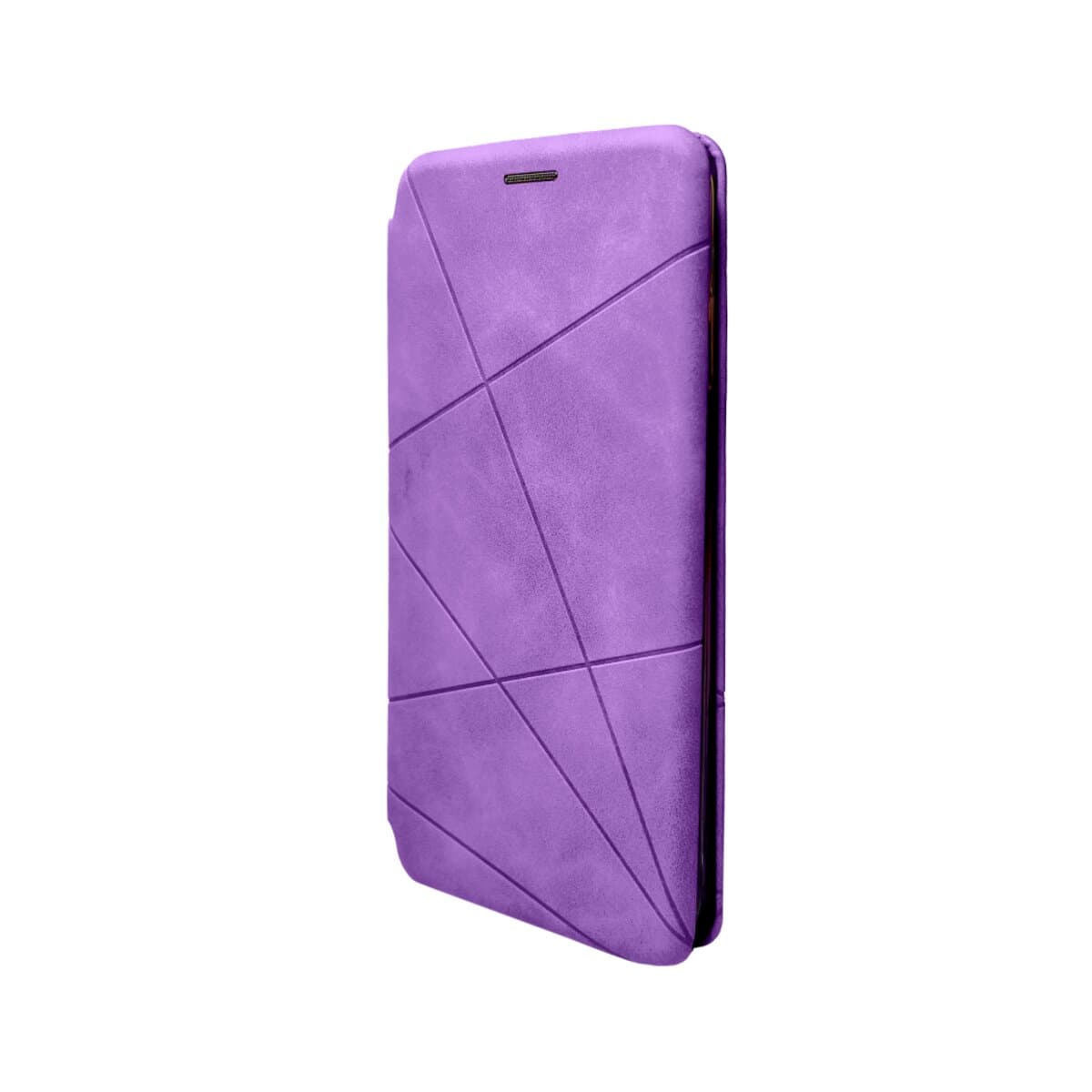 Захисний чохол-книжка Dekker Geometry for Realme Narzo 50A Lilac (GeoRealNaz50ALilac)