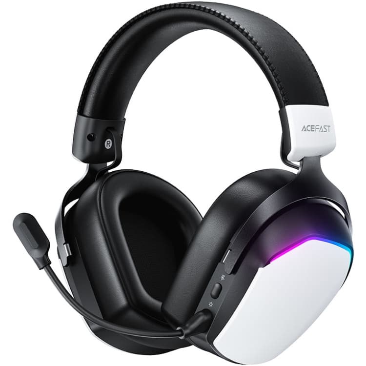 Бездротові ігрові навушники Acefast H11 Bluetooth+3.5мм White