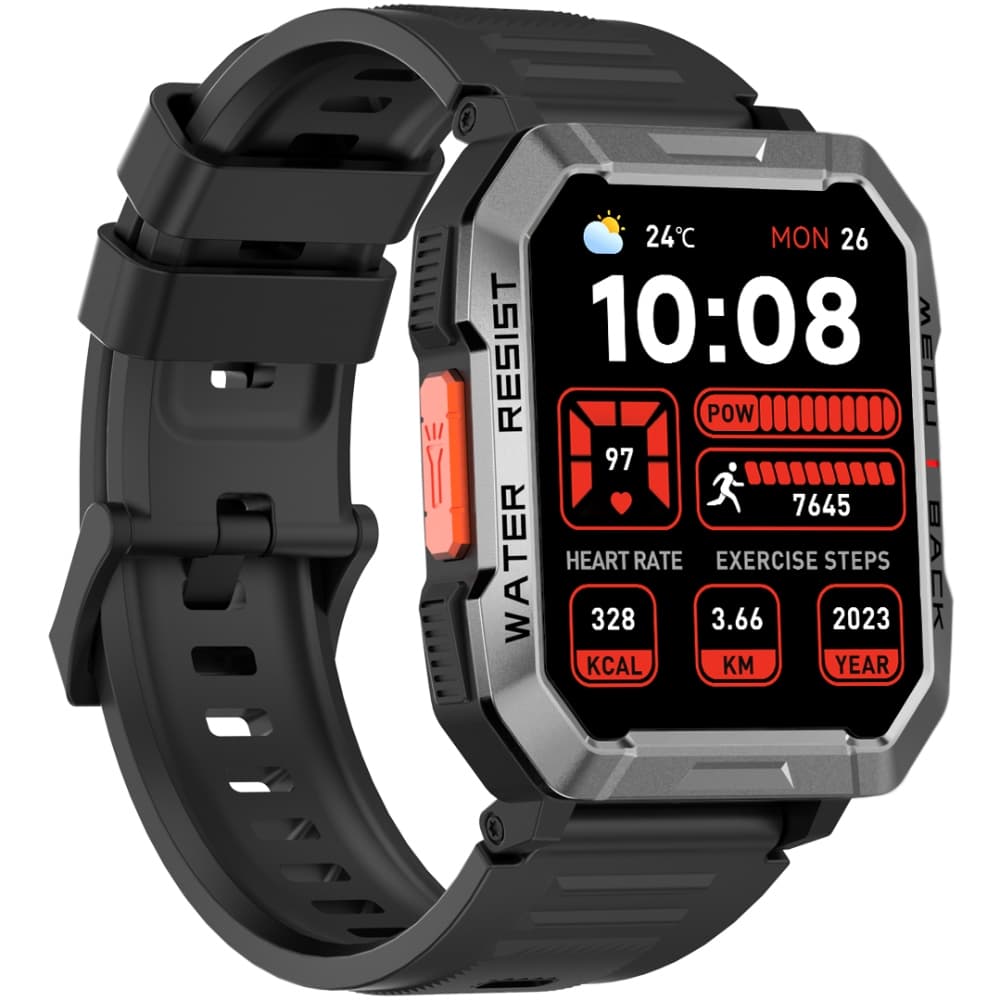 Смарт-годинник Blackview W60 2.01'' 900mAh IP68 Black