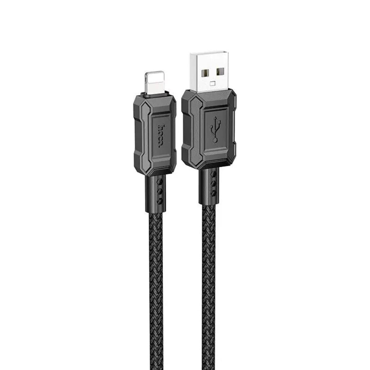 Кабель HOCO X94 Leader USB to Type-C charging data cable 1m 2.4A Black