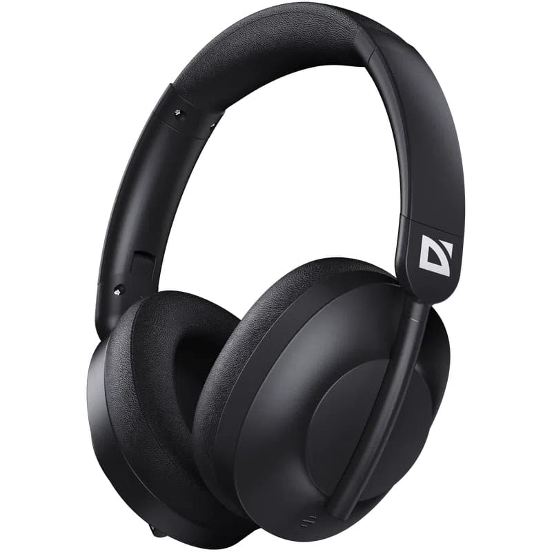 Бездротові навушники Defender FreeMotion B485 Bluetooth 5.3 ANC 400mAh Black (63485)
