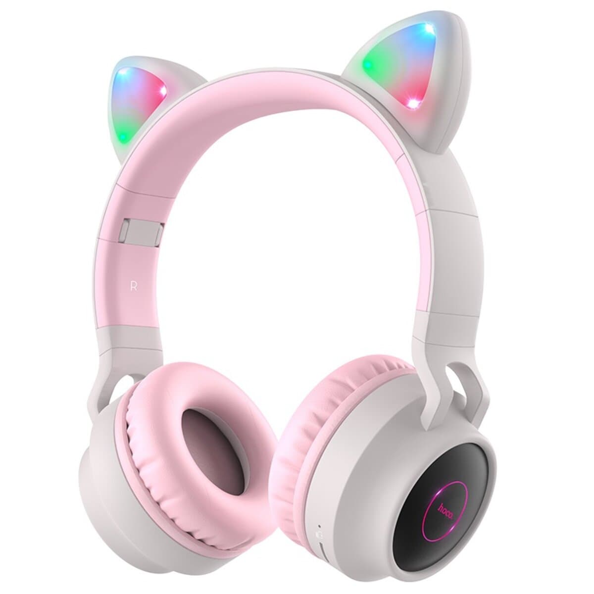 Бездротові навушники HOCO W27 Cat ear wireless headphones BT5.0 300 mAh Grey
