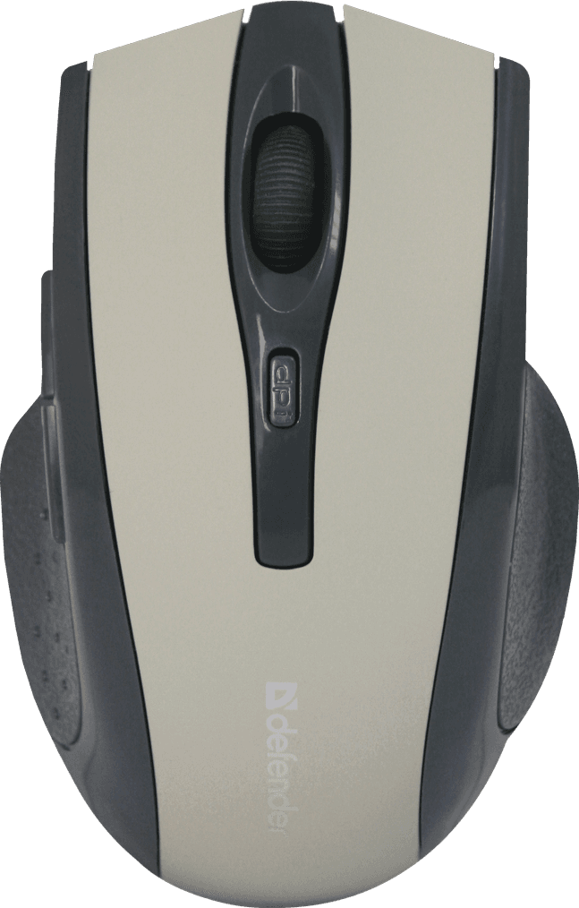 Беспроводная мышка Defender Accura MM-665 USB 6 кН 1200 dpi Grey (52665)