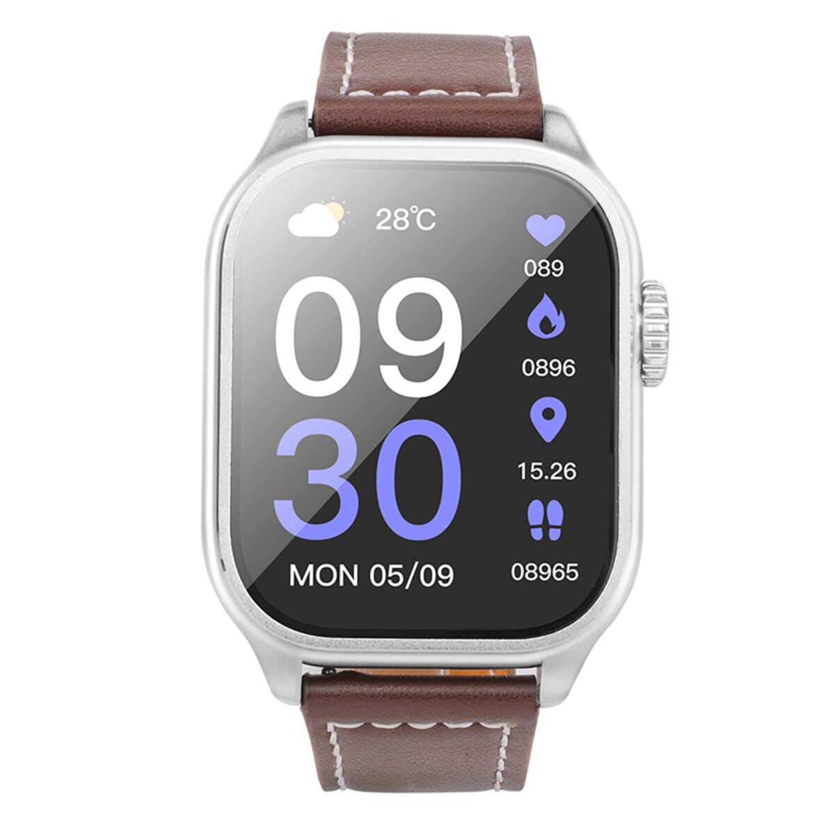 Смарт-часы HOCO Y17 Smart sports watch call version 300mAh 2.03'' Silver