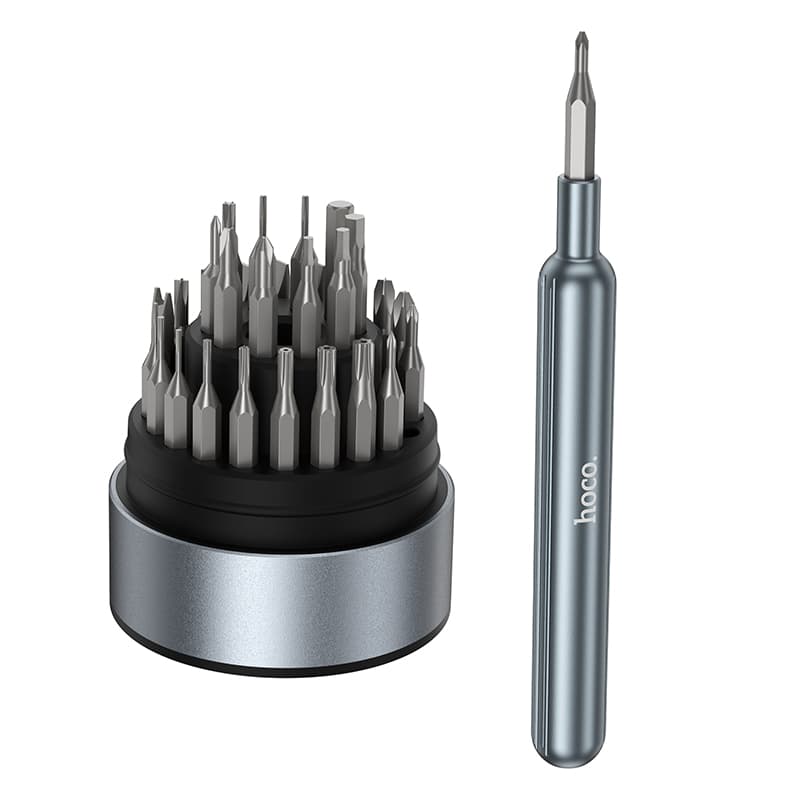 Викрутка з бітами HOCO UT11 31-in-1 screwdriver sett Space Grey