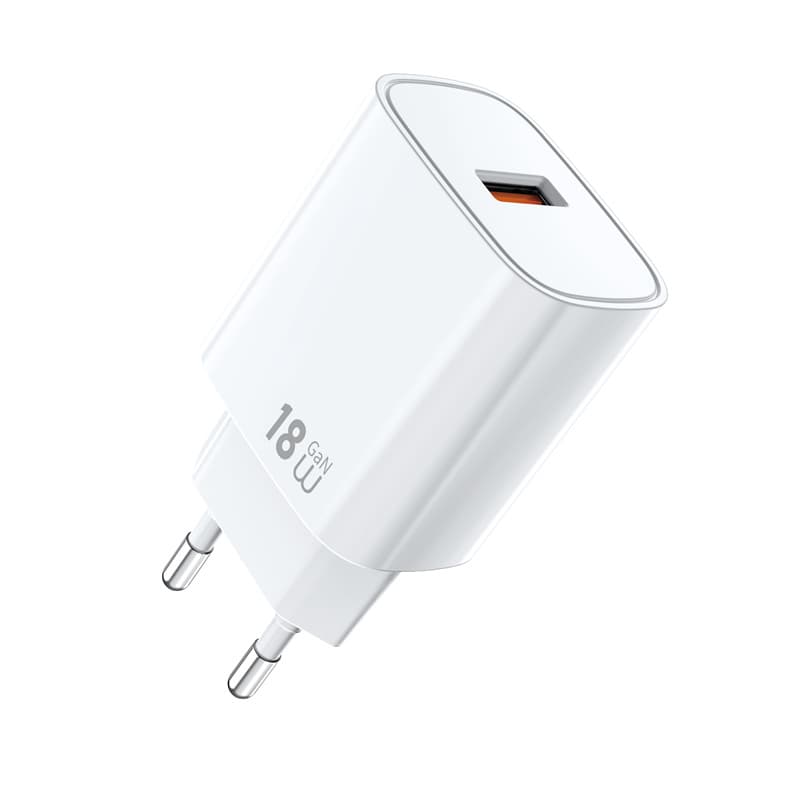Зарядное устройство WIWU 18W Essen GaN Fast Charger Wi-G006 EU 3A White