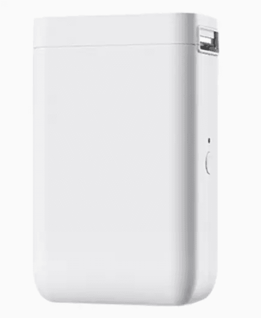 Термопринтер для друку наклейок стікерів NIIMBOT D101 Bluetooth White (A1A88628623)
