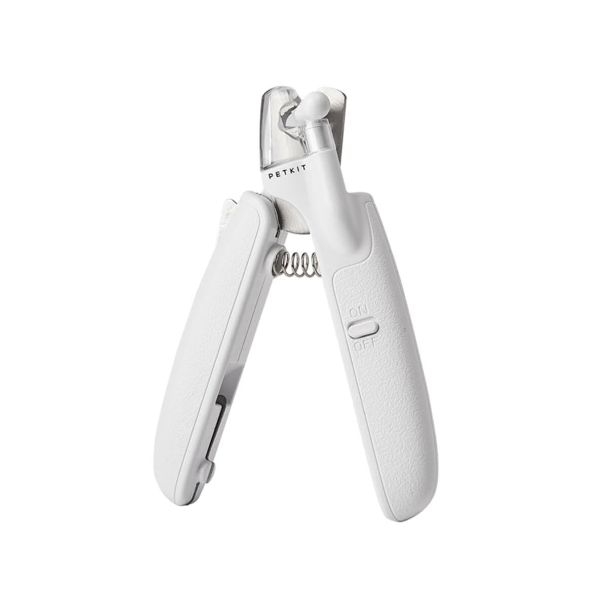 Кусачки кігтерізки для котів PETKIT LED Pet Nail Clipper White (PK403)