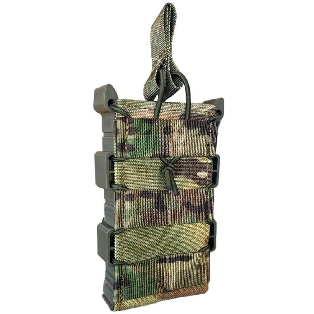 Тактический подсумок для 1 магазина АК открытый каркасный LeRoy Cordura Multicam (LE3124)