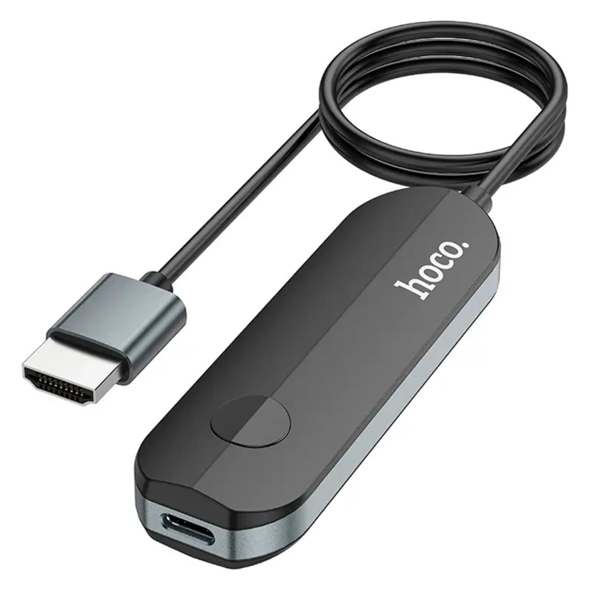 Адаптер HOCO UA23 USB Type-C - HDMI Flowing wireless display adapter iPhone version Black
