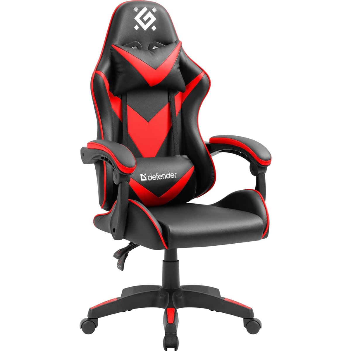 Ігрове крісло Defender xCom Клас 4 50мм ПУ до 120кг Black-Red (64337)