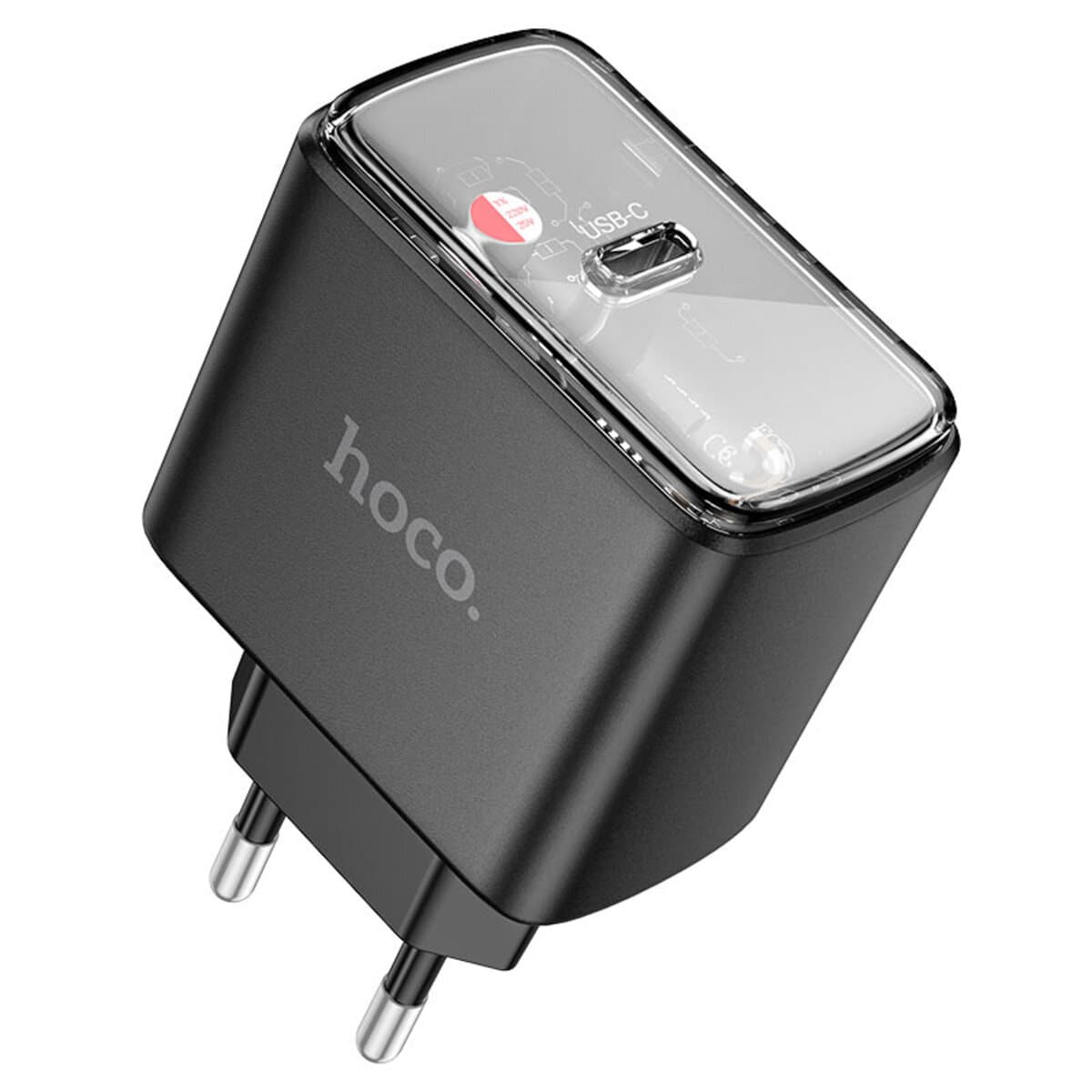 Зарядное устройство HOCO CS41A Smart single port PD35W charger EU 3А Black